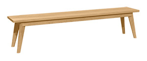 Red Oak Bench BE076R-OSLO